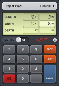 concrete calculators